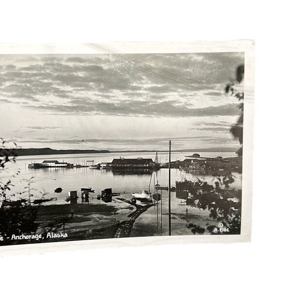 Vintage Postcards Anchorage Alaska Providence Hospital Main Street 33ft Tide - Picture 12 of 15
